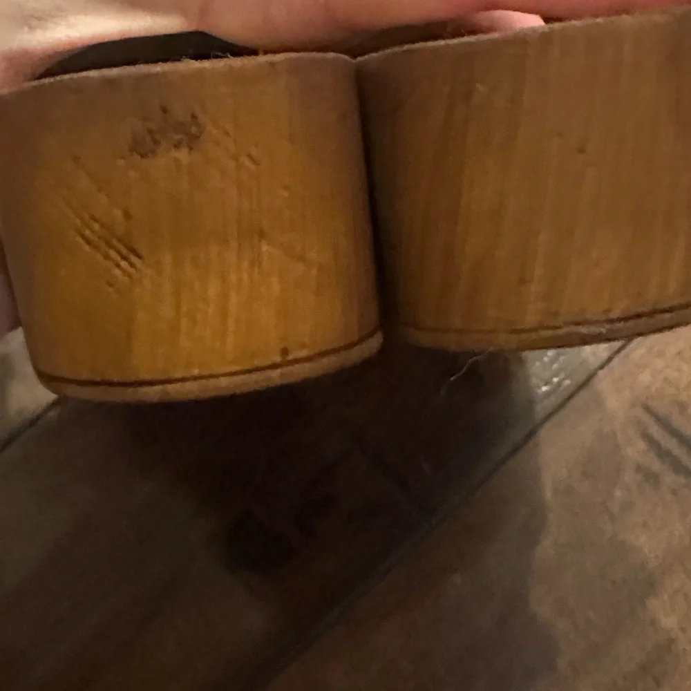 Crown Vintage muted Mustard Suede Slide Clogs-Made in Italy-NWOT - Picture 10 of 15